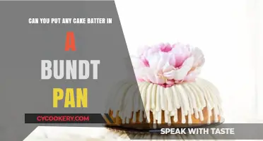 Bundt Pan Baking: Which Cake Batters Work?