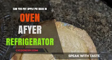 Reheating Refrigerated Apple Pie: Oven Tips for Perfect Warmth and Texture