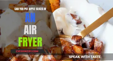 Air-Fried Apple Slices: A Healthy, Quick Treat