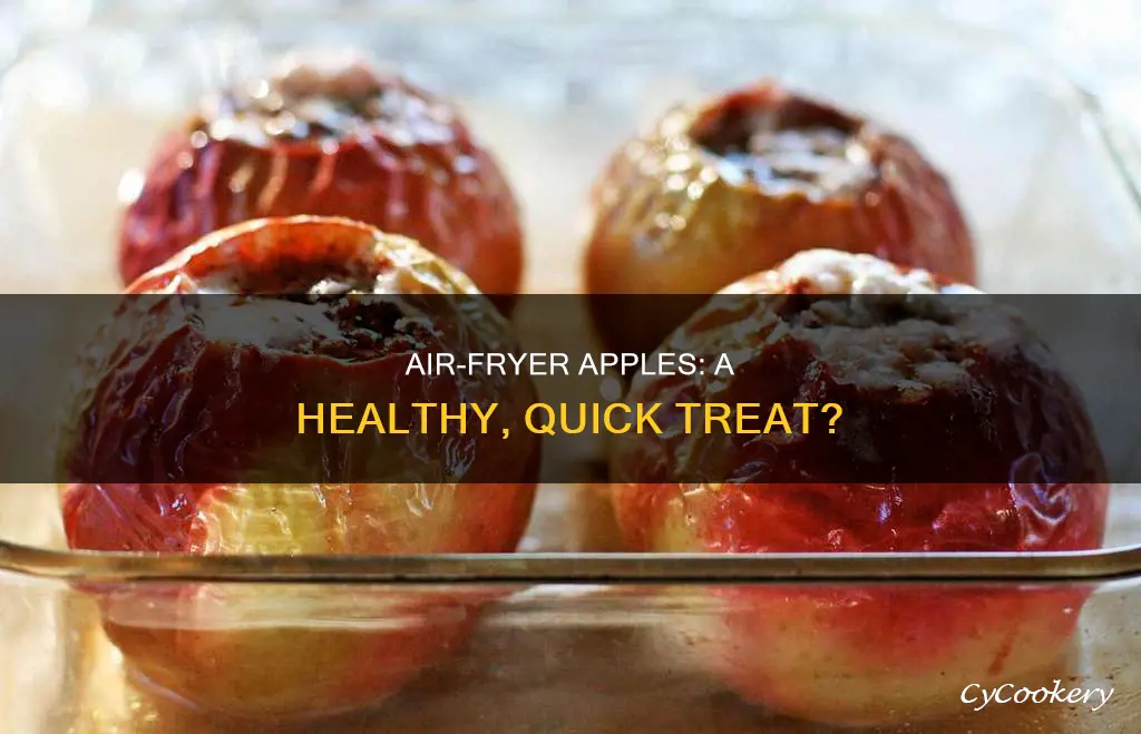 can you put apples in air fryer