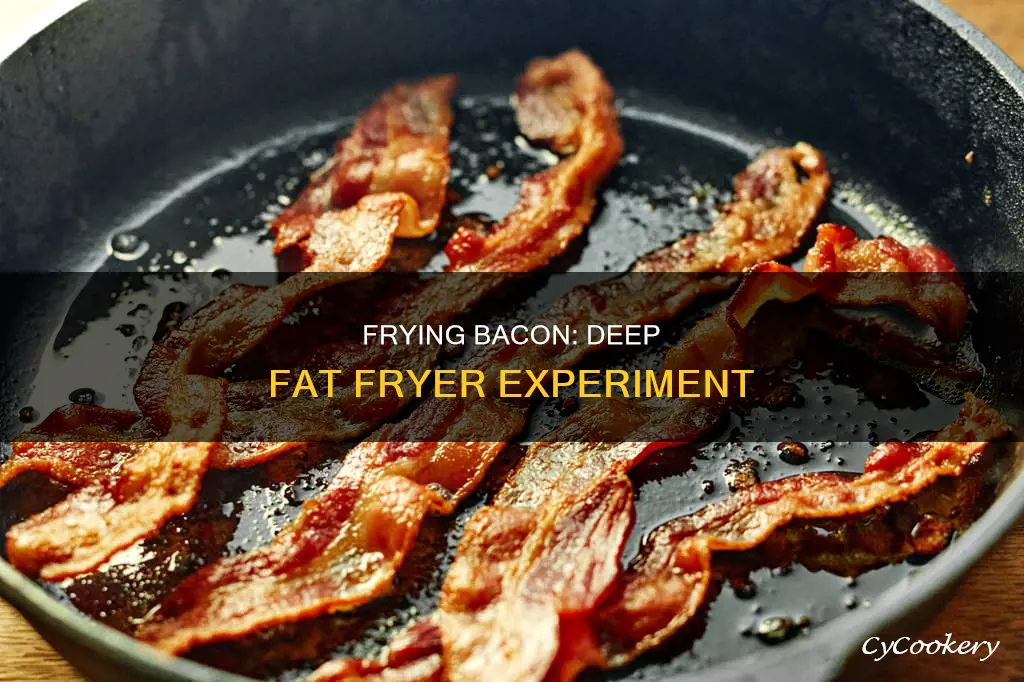 can you put bacon in a deep fat fryer