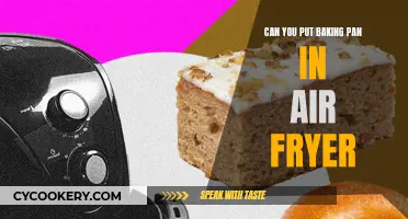 Air Fryer Baking: Can You Use a Pan?