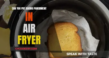 Baking Parchment in an Air Fryer: Safe or Not?