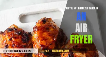 Air Frying Barbecue Sauce: Is It Possible?