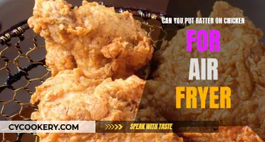 Air Fryer Chicken with a Batter Coating: A Recipe Guide