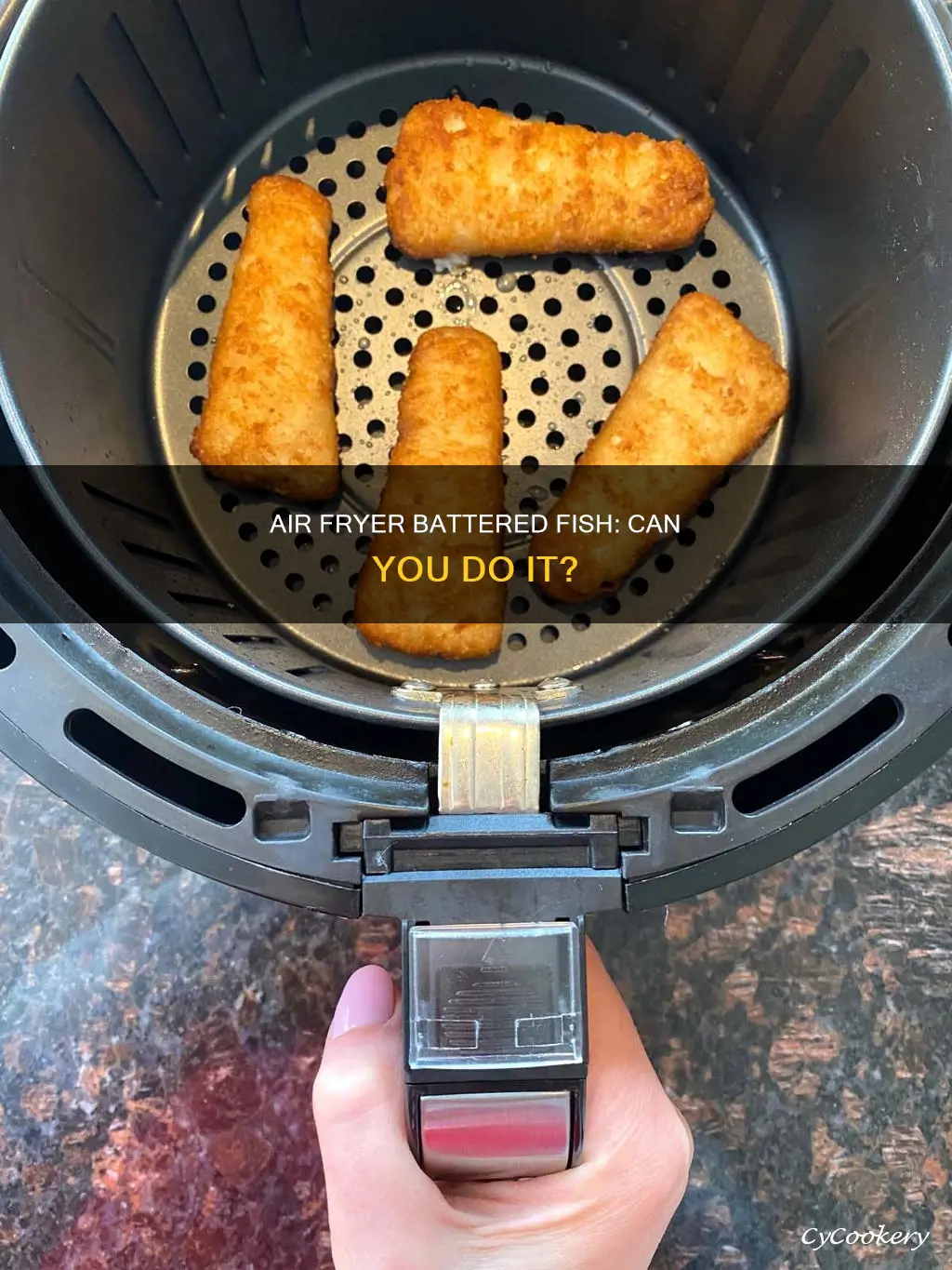 can you put battered fish in air fryer