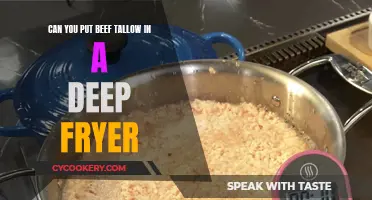 Using Beef Tallow in a Deep Fryer: Safe?