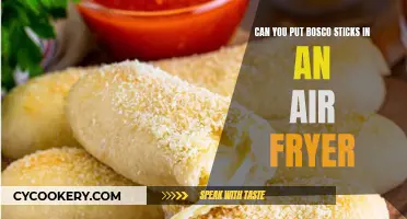 Air Frying Bosco Sticks: Is It Possible?