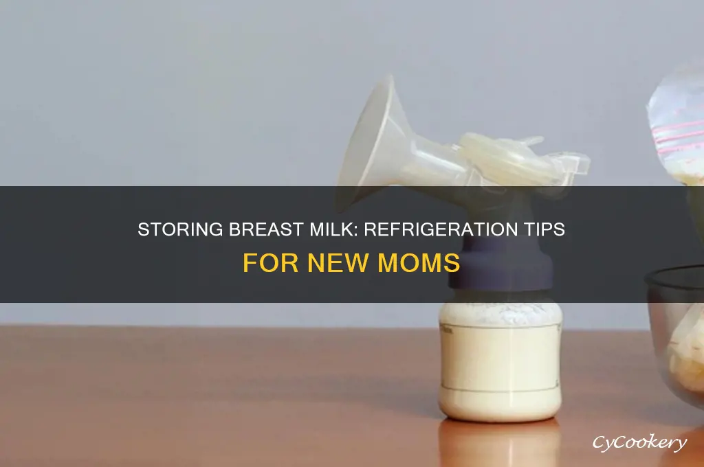 can you put breast milk in the refrigerator