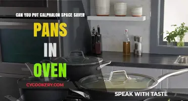 Calphalon Space Saver Pans: Oven-Safe?