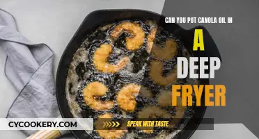 Using Canola Oil in a Deep Fryer: Safe?