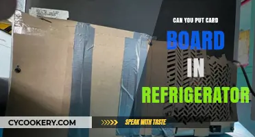 Can Cardboard Go in the Fridge? Safety Tips and Best Practices