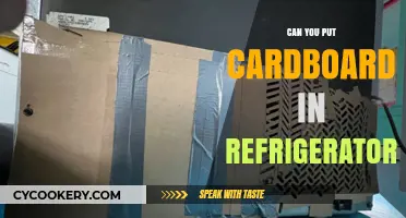 Can Cardboard Go in the Fridge? Safety and Storage Tips