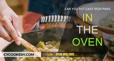 Cast Iron Pans: Safe for Oven Use?