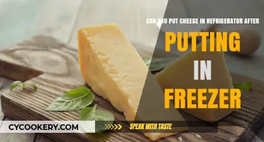 Freezing Cheese: Can You Safely Refrigerate It After Thawing?