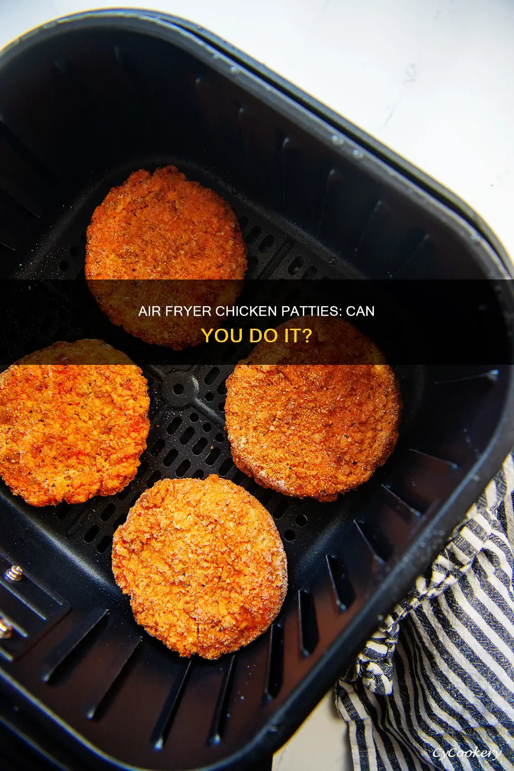 can you put chicken patties in an air fryer