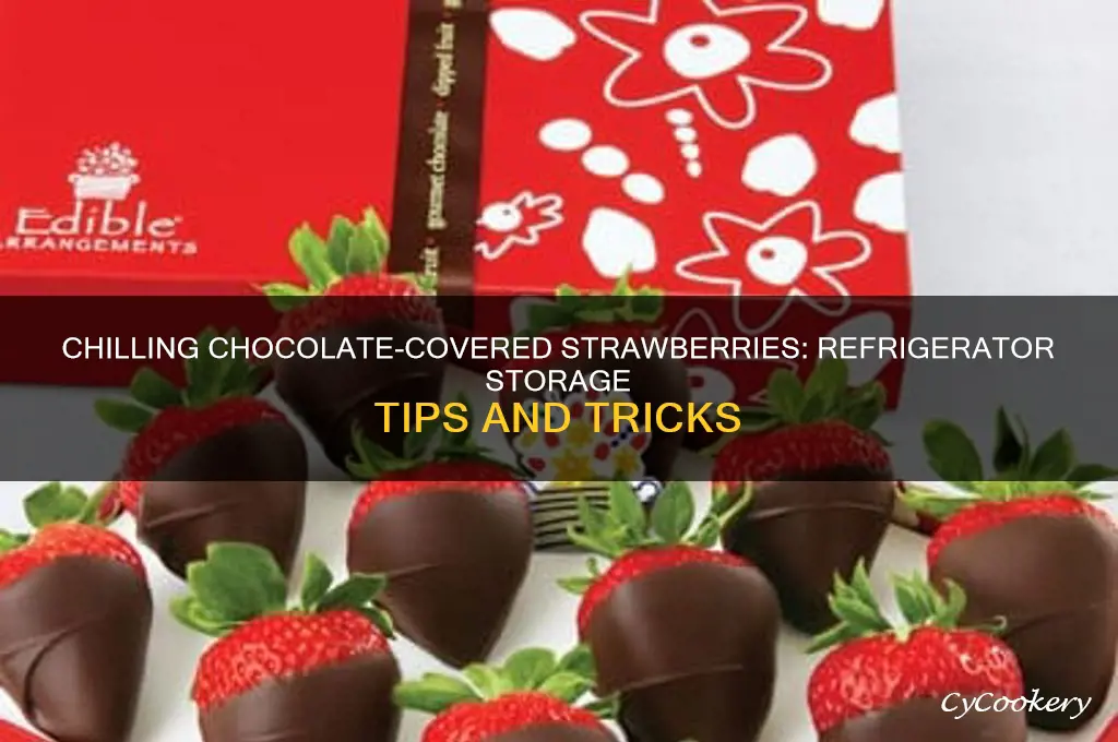 can you put chocolate covered strawberries in the refrigerator