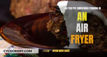 Air-Fried Christmas Pudding: A Festive Treat?