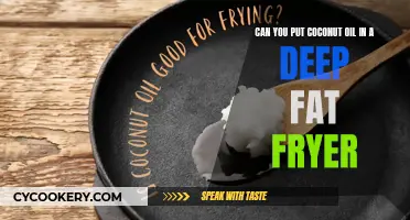 Coconut Oil in a Deep Fat Fryer: Safe or Not?