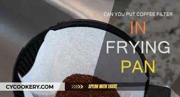 Creative Cooking: Coffee Filters in Frying Pans