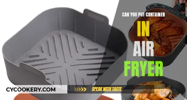 Air Fryer and Containers: What's the Deal?