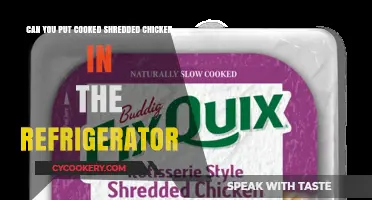 Refrigerating Cooked Shredded Chicken: Safe Storage Tips and Guidelines