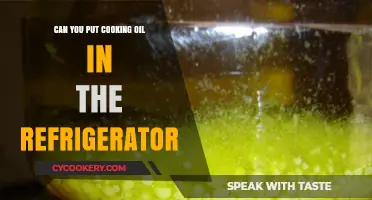 Should You Refrigerate Cooking Oil? Storage Tips for Freshness