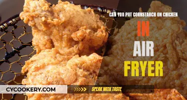 Air Fryer Chicken: Cornstarch Coating, Good or Bad?