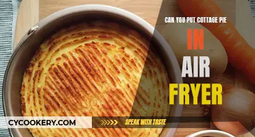 Air-Frying Cottage Pie: Is It Possible?