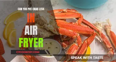 Air-Fryer Crab Legs: A Quick, Crispy Treat