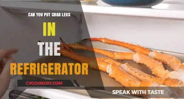 Refrigerating Crab Legs: Best Practices for Freshness and Safety