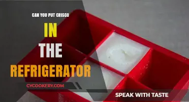 Crisco Storage Tips: Should You Refrigerate Your Shortening?