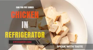 Storing Cubed Chicken: Refrigeration Tips for Freshness and Safety