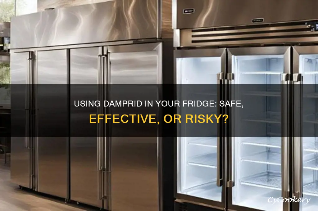 can you put damprid in refrigerator