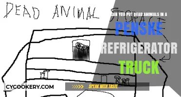 Storing Dead Animals in Penske Refrigerator Trucks: Legal and Practical Considerations