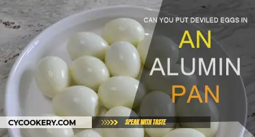 Deviled Eggs: Aluminum Pan Safe?