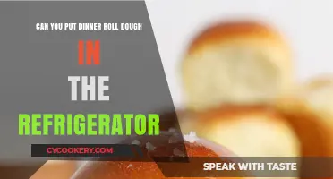 Refrigerating Dinner Roll Dough: Tips for Perfectly Chilled Homemade Rolls