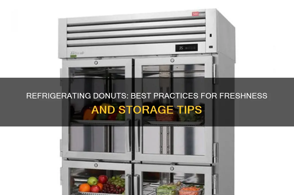 can you put donuts in the refrigerator