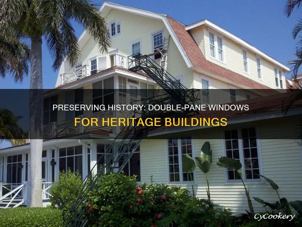 can you put double pane windows in historical buildings