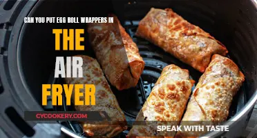 Air-Fryer Egg Roll Wrappers: A Healthy, Quick Treat?