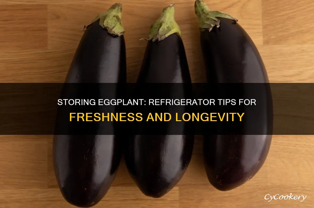 can you put eggplant in the refrigerator