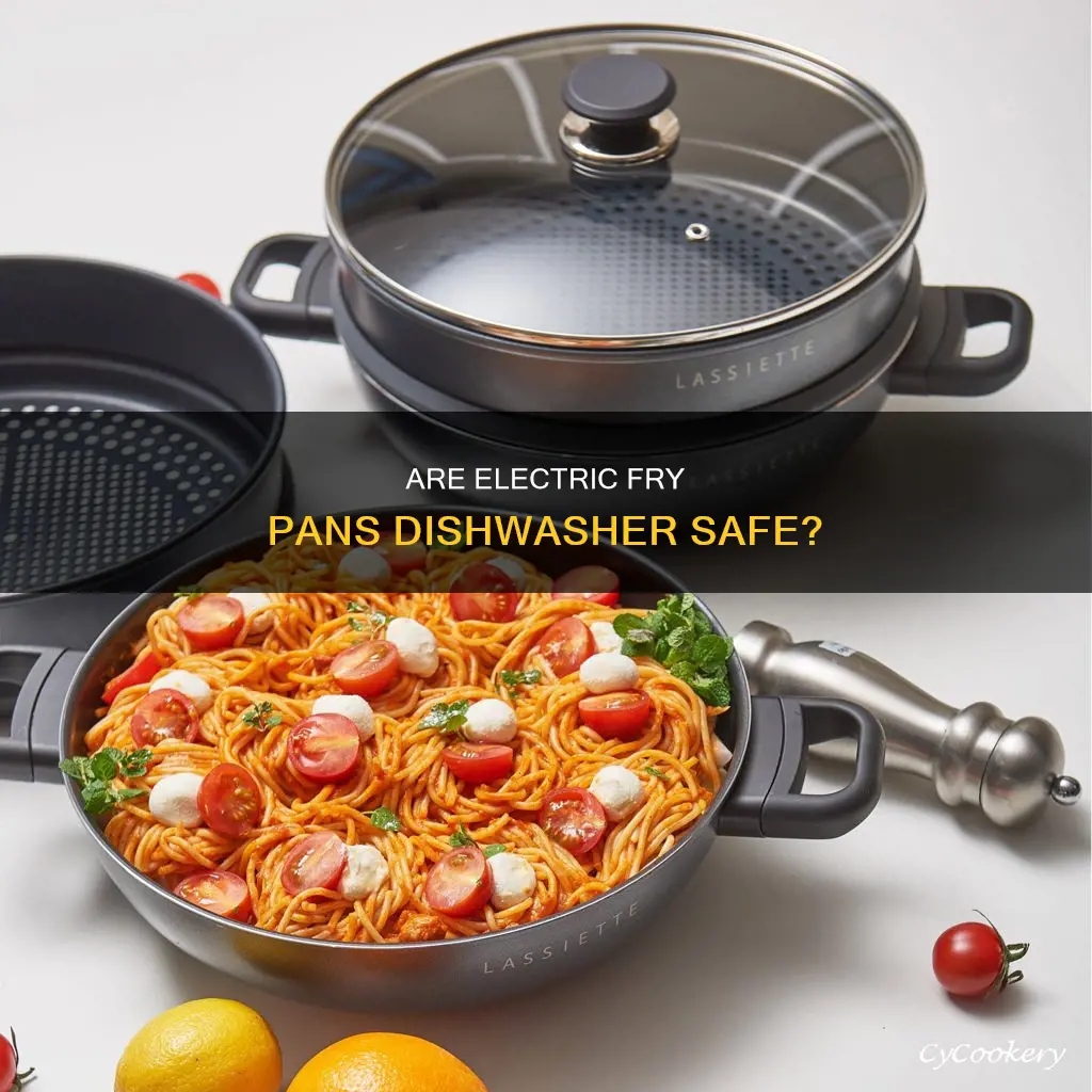 can you put electric fry pan in dishwasher