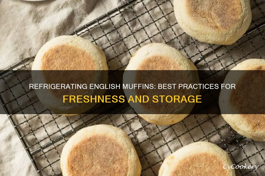 can you put english muffins in the refrigerator