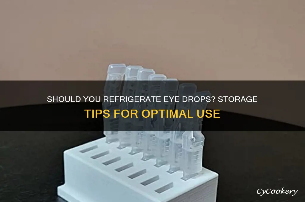 can you put eye drops in the refrigerator