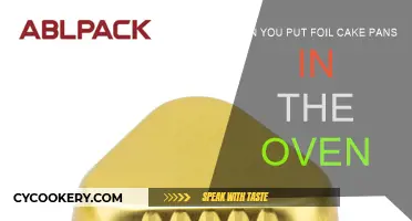 Using Foil Cake Pans in the Oven: Safe or Not?