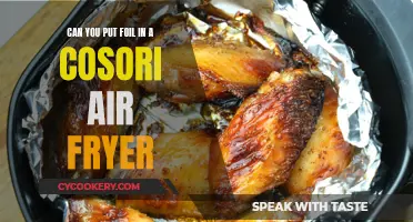 Using Foil in Cosori Air Fryer: Safe or Not?