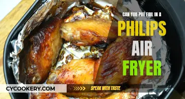 Philips Air Fryer: Foil Usage and Safety