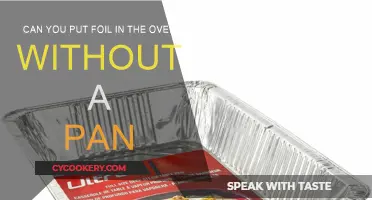 Oven Foil Safety: Pan-Free Foil Baking?