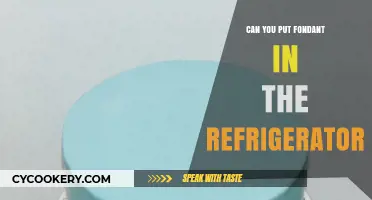 Refrigerating Fondant: Tips for Storing and Preserving Your Creations