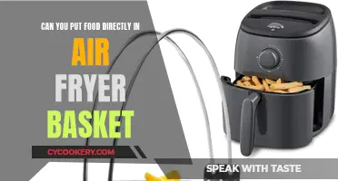 Air Fryer Basket: Can You Put Food Directly Inside?